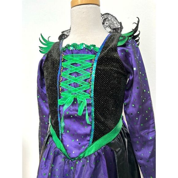 NEW Teetot Toddler Kids 5/6 3-piece Witch Costume - Picture 4 of 8